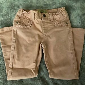 Girls pink jeans